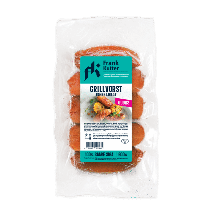 Grillvorst rohke lihaga 600 g